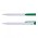 Recycled Plastic Pen - White/Dark Green