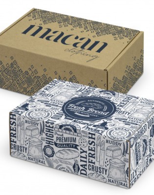 Die Cut Box with Locking Lid - 225x167x83mm