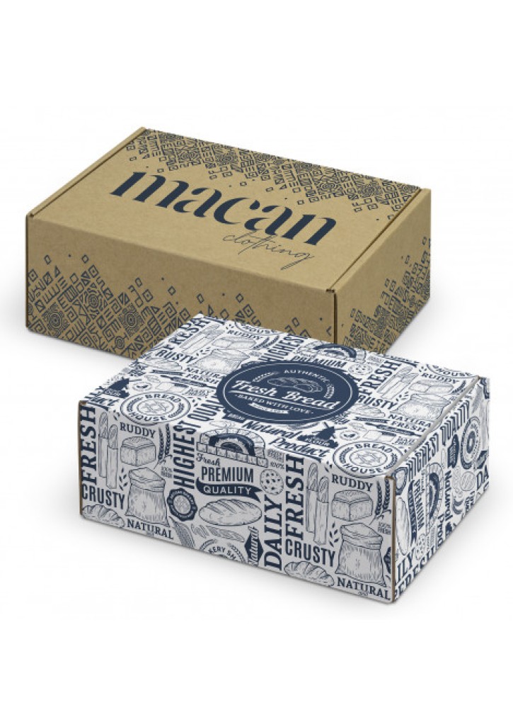 Die Cut Box with Locking Lid - 225x167x83mm