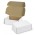Die Cut Box with Locking Lid - 225x167x83mm - White/Natural