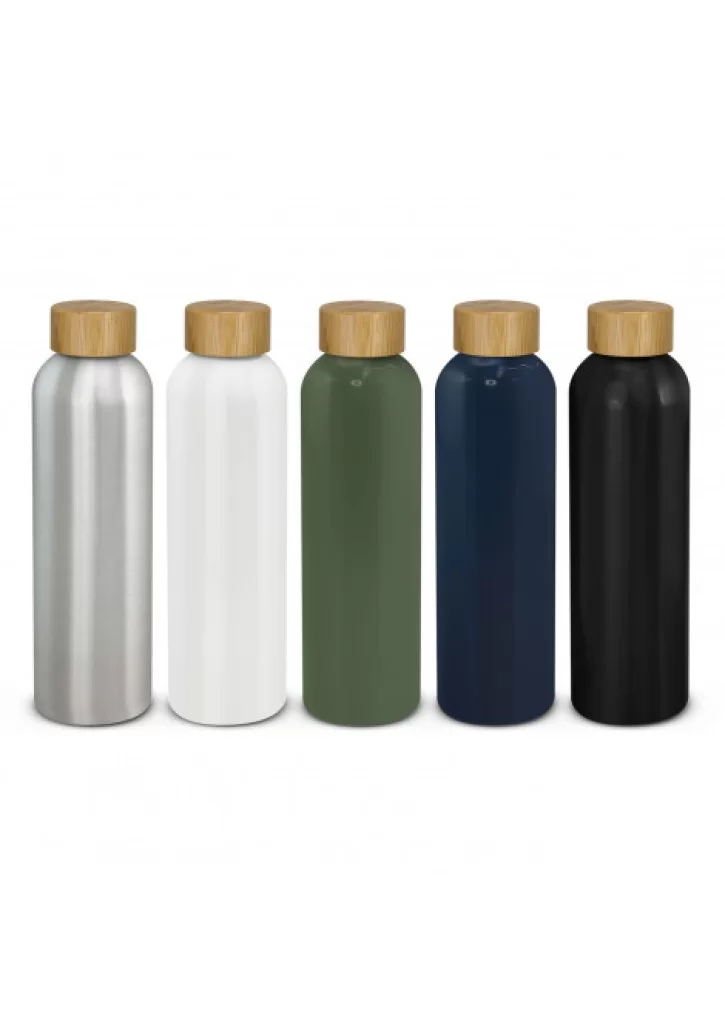 Eden Aluminium Bottle Bamboo Lid Eden Aluminium Bottle Bamboo Lid