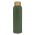 Eden Aluminium Bottle Bamboo Lid - Olive