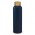 Eden Aluminium Bottle Bamboo Lid - Navy