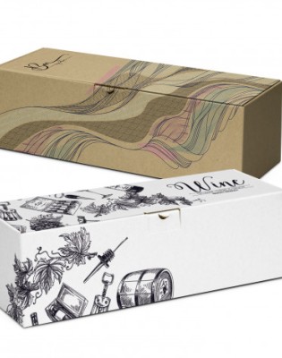 Die Cut Box with Locking Lid - 395x115x115mm