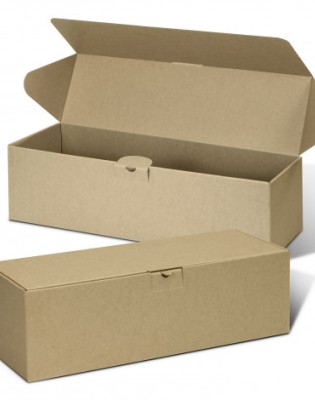 Die Cut Box with Locking Lid - 395x115x115mm
