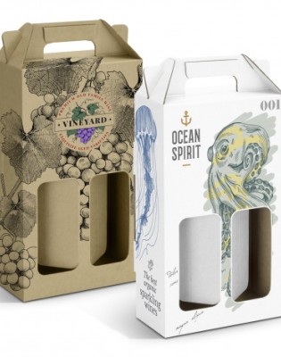 Wine Carry Pack - Double