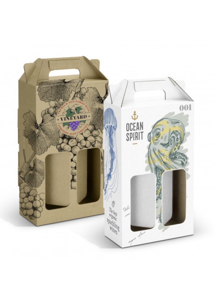 Wine Carry Pack - Double