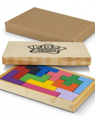 Pentomino Wooden Puzzle