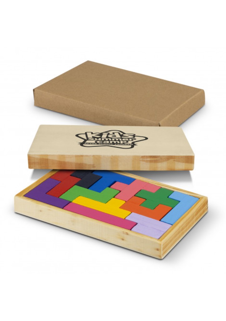 Pentomino Wooden Puzzle