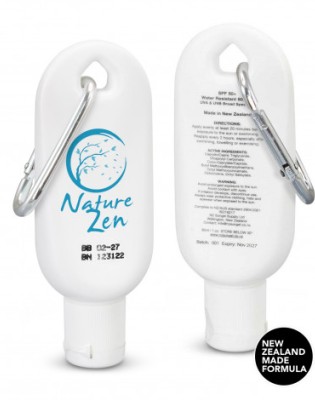 SPF 50+ Sun Gel 30ml Tube with Carabiner