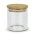 Round Storage Canister Small - Clear/Natural