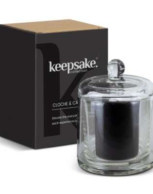 Keepsake Cloche and Candle Set