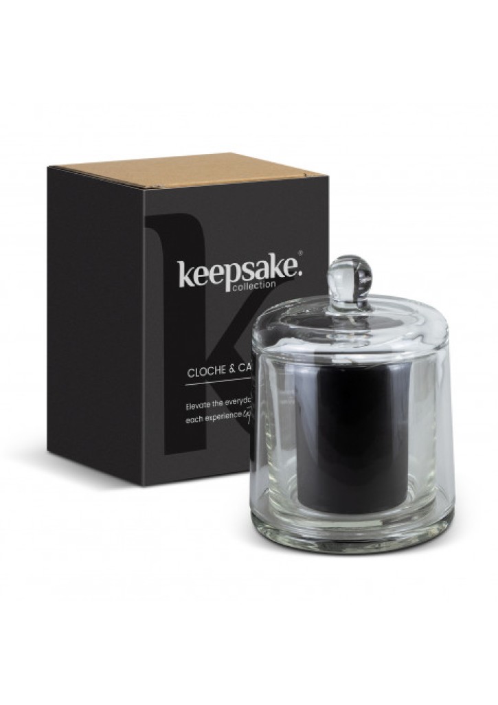 Keepsake Cloche and Candle Set