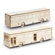 BRANDCRAFT Bus Wooden Model