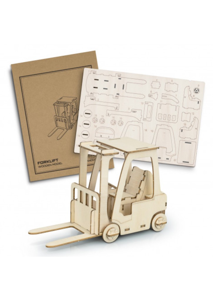 BRANDCRAFT Forklift Wooden Model