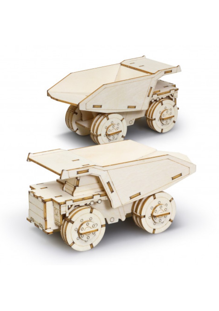 BRANDCRAFT Mining Truck Wooden Model