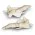 BRANDCRAFT Jet Fighter Wooden Model - Natural