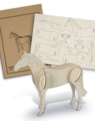 BRANDCRAFT Horse Wooden Model