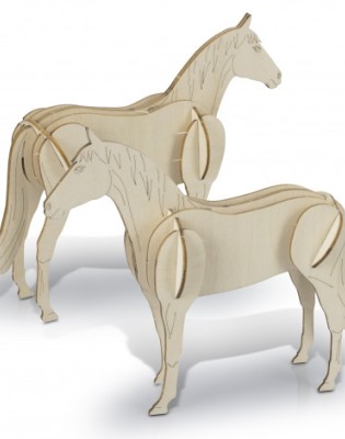 BRANDCRAFT Horse Wooden Model