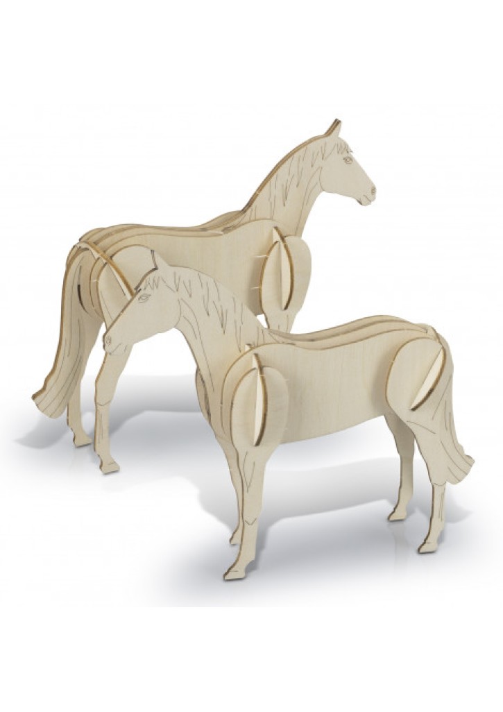 BRANDCRAFT Horse Wooden Model