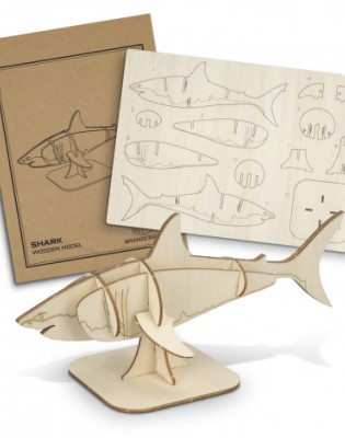 BRANDCRAFT Shark Wooden Model