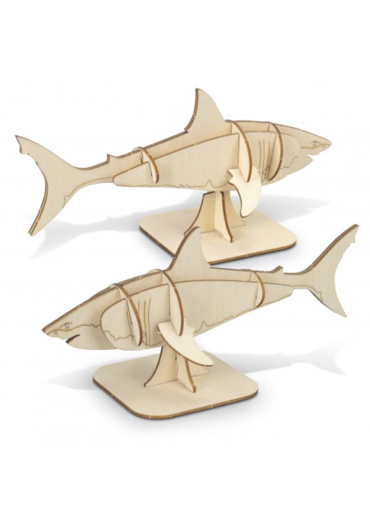 BRANDCRAFT Shark Wooden Model
