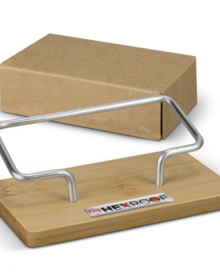 Bamboo Business Card Stand