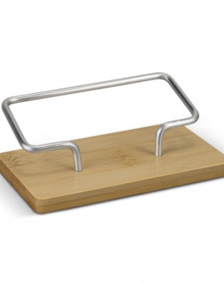 Bamboo Business Card Stand