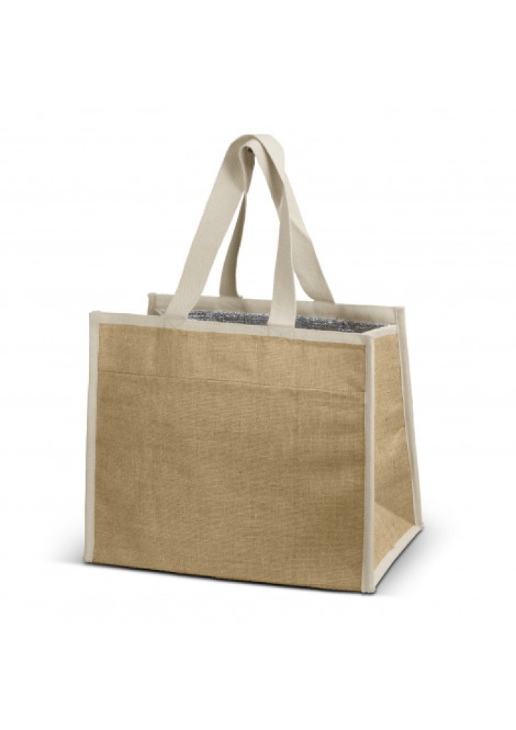 Lumi Jute Cooler Bag