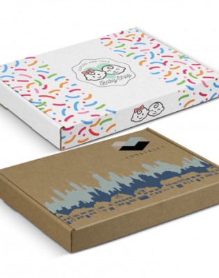 Die Cut Box with Locking Lid - 230x165x22mm