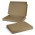Die Cut Box with Locking Lid - 320x230x35mm - Natural/Natural