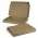 Die Cut Box with Locking Lid - 320x230x35mm - Natural/Natural