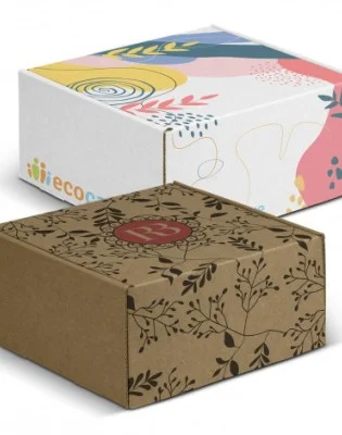 Die Cut Box with Locking Lid - 167x167x83mm