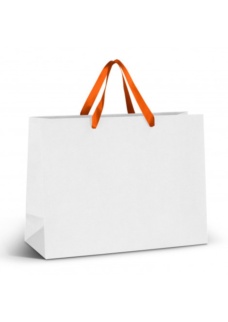 Extra Large Ribbon Handle Paper Bag - Full Colour