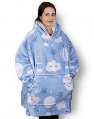 Full Colour Blanket Hoodie