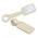 Silicone Luggage Tag - Ecru