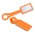 Silicone Luggage Tag - Orange