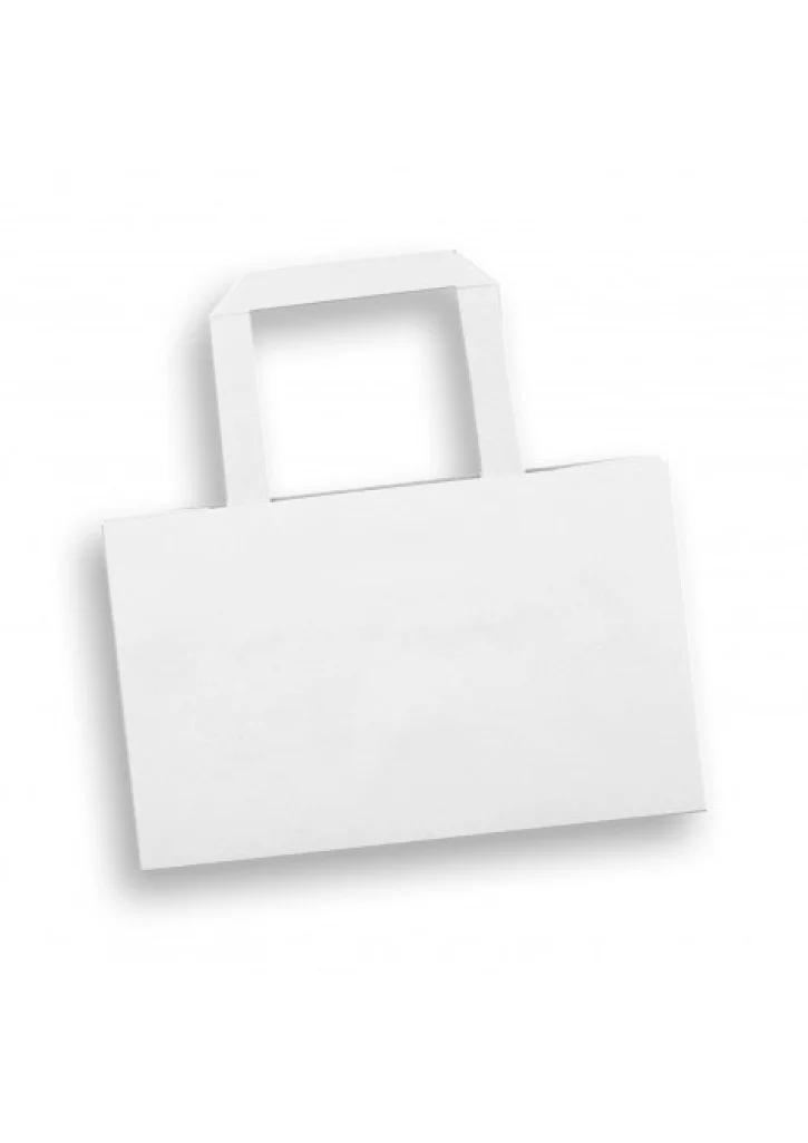Small Flat Handle Paper Bag Landscape Small Flat Handle Paper Bag Landscape