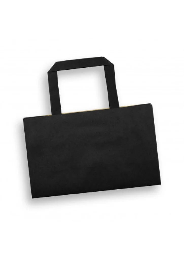 Small Flat Handle Paper Bag Landscape Small Flat Handle Paper Bag Landscape