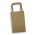 Small Flat Handle Paper Bag Portrait - Natural