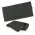 Waffle Golf Towel - Black