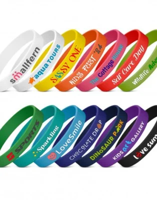Kids Silicone Wrist Band - Debossed