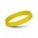 Kids Silicone Wrist Band - Debossed - Yellow