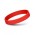 Kids Silicone Wrist Band - Debossed - Red