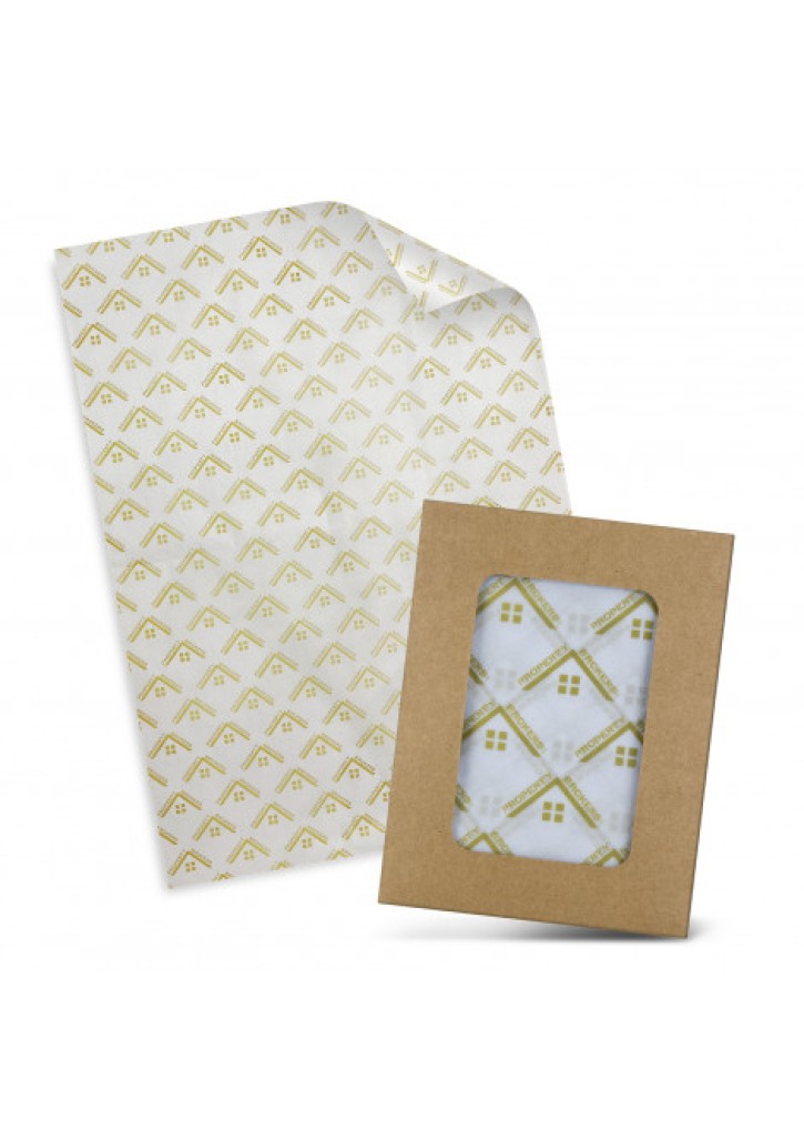 Tissue Paper with Envelope - White