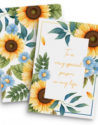 A4 Message Card