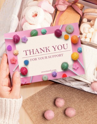 A5 Message Card