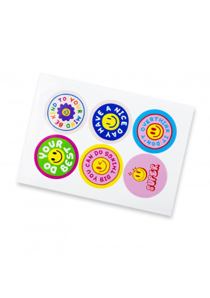 Sticker Sheet 80mm Circle - Gloss