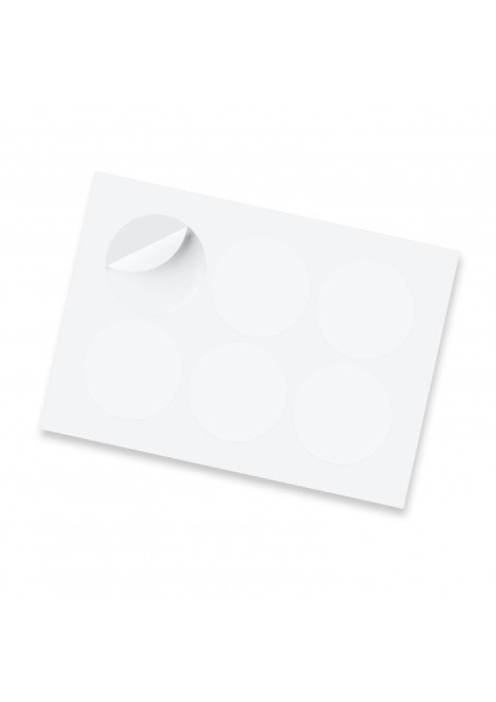 Sticker Sheet 80mm Circle - Gloss