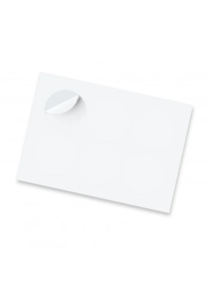 Sticker Sheet 80mm Circle - Gloss
